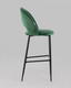 Миниатюра изображения товара Стул барный Stool Group Меган / AV 415-H30-08(B) (велюр зеленый)