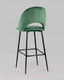 Миниатюра изображения товара Стул барный Stool Group Меган / AV 415-H30-08(B) (велюр зеленый)