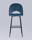 Миниатюра изображения товара Стул барный Stool Group Меган / AV 415-H58-08(B) (велюр пыльно-синий)