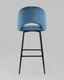 Миниатюра изображения товара Стул барный Stool Group Меган / AV 415-H58-08(B) (велюр пыльно-синий)
