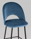 Миниатюра изображения товара Стул барный Stool Group Меган / AV 415-H58-08(B) (велюр пыльно-синий)