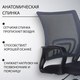 Миниатюра изображения товара Кресло офисное Бюрократ CH-695NLT (темно-серый/TW-04 сиденье черный TW-11 сетка/ткань)