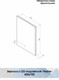Миниатюра изображения товара Зеркало Континент Trezhe Led 60x70 (с бесконтактным сенсором)
