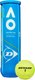 Миниатюра изображения товара Набор теннисных мячей DUNLOP Australian Open / 622DN601355