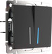 Миниатюра изображения товара Выключатель Werkel W1122108 / a051598 (черный матовый)