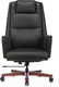 Миниатюра изображения товара Кресло офисное Бюрократ Duke (черный кожа/дерево)