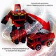 Миниатюра изображения товара Игрушка-конструктор Bondibon Bondibot 2 в 1 Пожарная машина-робот / ВВ5259