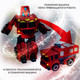 Миниатюра изображения товара Игрушка-конструктор Bondibon Bondibot 2 в 1 Пожарная машина-робот / ВВ5260