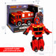 Миниатюра изображения товара Игрушка-конструктор Bondibon Bondibot 2 в 1 Пожарная машина-робот / ВВ5260