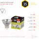 Миниатюра изображения товара Лампа ЭРА GU4-MR11-35W-12V-30CL / C0027362