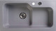 Миниатюра изображения товара Мойка кухонная Belux SG-REC-HALF-8045-01 (серый сланец)