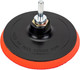 Миниатюра изображения товара Опорная тарелка Targ Velcro 125мм гайка М14 на УШМ и адаптер для дрели / 663303