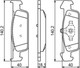 Миниатюра изображения товара Тормозные колодки Bosch 0986494697