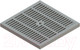 Миниатюра изображения товара Решетка дождеприемника Стандартпарк PolyMax Basic 3380-С класс A пластиковая ячеистая (серый)