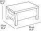 Миниатюра изображения товара Кофейный столик садовый Keter Corfu Table / 241722 (капучино)
