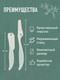 Миниатюра изображения товара Бритва для бровей и лица The Saem Art'Lif Foldable Eyebrow Razor (2шт)
