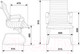 Миниатюра изображения товара Стул офисный Бюрократ CH-883-LOW-V (черный/хром)