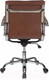 Миниатюра изображения товара Кресло офисное Бюрократ CH-993-Low (коричневый/низкая спинка/хром)