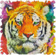 Миниатюра изображения товара Пазл Нескучные игры Тигр. Фигурный деревянный пазл / 8389