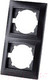 Миниатюра изображения товара Рамка для выключателей и розеток TDM Лама SQ1815-0633 (графит)