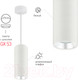 Миниатюра изображения товара Потолочный светильник ЭРА PL12 GX53 WH/SL / Б0048543
