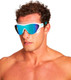 Миниатюра изображения товара Очки для плавания ARENA The One Mask Jr / 004308 100 (синий/белый/черный)