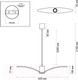 Миниатюра изображения товара Потолочный светильник Odeon Light Birds 4904/1A