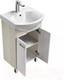 Миниатюра изображения товара Тумба с умывальником Акватон Бекка (1A2108K1BAC20)
