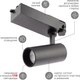 Миниатюра изображения товара Трековый светильник ЭРА SТR-30-36-40K-B20 / Б0049763 (черный)