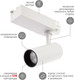 Миниатюра изображения товара Трековый светильник ЭРА SТR-30-36-30K-W20 / Б0049772 (белый)