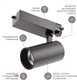 Миниатюра изображения товара Трековый светильник ЭРА SТR-30-36-30K-B30 / Б0049779 (черный)