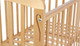 Миниатюра изображения товара Детская кроватка Polini Kids Simple 304 / 0003109 (натуральный)