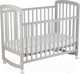 Миниатюра изображения товара Детская кроватка Polini Kids Simple 304 / 0003109-15 (серый)