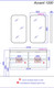 Миниатюра изображения товара Тумба с умывальником Aqwella Malaga 1200 / ACC0112W