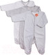 Миниатюра изображения товара Набор комбинезонов для малышей Топотушки Три-О Грей / 1157-68