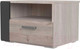 Миниатюра изображения товара Прикроватная тумба Bravo Мебель Бриз планка слева (дуб нельсон/смоки софт/дуб ниагара)