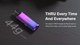 Миниатюра изображения товара Электронный парогенератор VooPoo V.THRU Pro Pod 900mAh (3мл, зеленый/розовый)