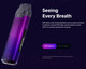 Миниатюра изображения товара Электронный парогенератор VooPoo V.THRU Pro Pod 900mAh (3мл, зеленый/розовый)