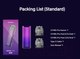 Миниатюра изображения товара Электронный парогенератор VooPoo V.THRU Pro Pod 900mAh (3мл, зеленый/розовый)