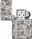 Миниатюра изображения товара Зажигалка Zippo Skeleton Design / 49458 (серый матовый)