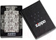 Миниатюра изображения товара Зажигалка Zippo Skeleton Design / 49458 (серый матовый)
