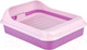 Миниатюра изображения товара Туалет-лоток Альтернатива Феликс / М6933 (с рамкой и сеткой, фиолетовый)