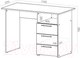 Миниатюра изображения товара Письменный стол Bon Mebel 1100 с ящиком (дуб сонома)