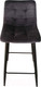 Миниатюра изображения товара Стул барный AksHome Mia (темно-серый велюр HLR21/черный)