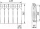Миниатюра изображения товара Радиатор биметаллический BiLux Plus R300 (5 секций)