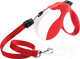 Миниатюра изображения товара Поводок-рулетка Ferplast Amigo Long Cord 75740022 (красный/белый)