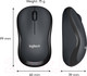 Миниатюра изображения товара Мышь Logitech B220 910-004881 / 910-005553 (черный)