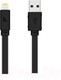 Миниатюра изображения товара Кабель Hoco X5 Bamboo AM-8pin Lightning (1м, черный)