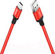 Миниатюра изображения товара Кабель Hoco X14 Times Speed AM-Type-C (2м, черный/красный)
