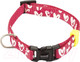 Миниатюра изображения товара Ошейник Beeztees 747126 (нейлоновый, розовый с сердечками)